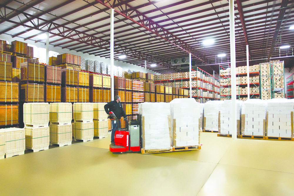 More than 500 million pounds of cheese are handled annually by WOW Logistics.