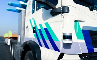Trunk Tech Truck Equipped With Velodyne Lidar