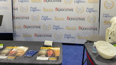 The best part of the show, though, happened right at the Food Logistics and Supply & Demand Chain Executive booth.