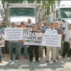 Trucker Protest California Trucking Association