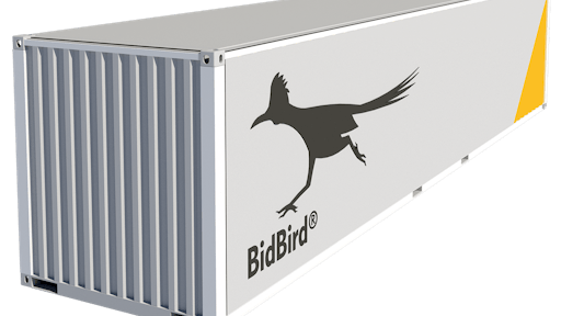 Bid Bird Skinned Container Logo