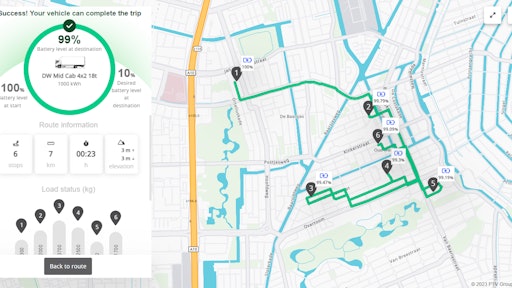 Ptv Logistics Ev Truck Route Planner Result 2