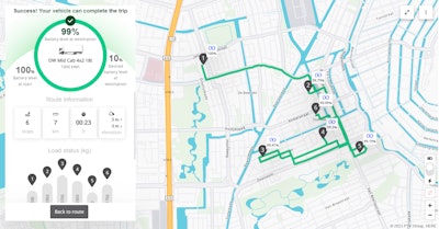 Ptv Logistics Ev Truck Route Planner Result 2