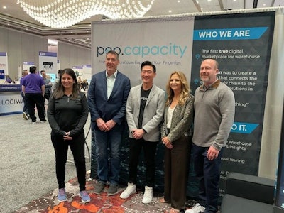 Marina Mayer, Editor-in-Chief, and Jason DeSarle, Brand Director, join forces with Courtney Muller, President of Manifest, to honor PopCapacity with the 2023 Top Tech Startup award.