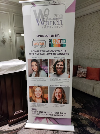 Congratulations to our overall winners of this year's Women in Supply Chain award.