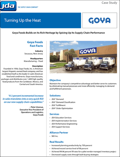 Sdc Jda Goya Case Study