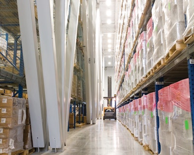 Pictured, UPS's healthcare field stocking location which houses Carestream Health's replacement parts.