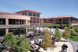 The Knight Management Center, home of the Stanford Graduate School of Business, is composed of eight buildings designed to meet diverse current instructional and technological demands.