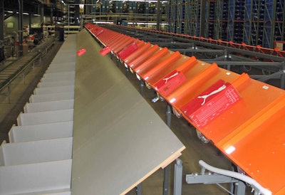 W&H Systems' standard RSU model can handle up to 5,320 trays per hour per induction area.