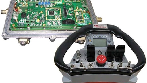 Featured (Top left), Laird Technologies SIAMnet communication system and (bottom right) LRC/ML remote control system.