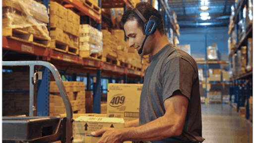 Vocollect’s SRX2 wireless headset enhances operational efficiency for workers in distribution centers and warehouses.
