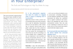 Elevating Procurements Role 1