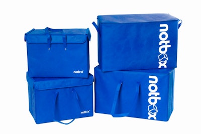 Notbox’s provide a strong, recyclable and multi-use transportation and storage box alternative to traditional cardboard boxes.