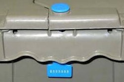 Cambridge Security Seals’s Strapless Tote Seal (product # CSS-STS) seals a tote without a strap, eliminating the most common source of seal-breakage in high-impact sealed tote environments.