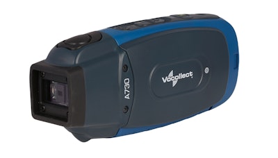 Vocollect’s Talkman A700 solution integrates voice and scanning capabilities.