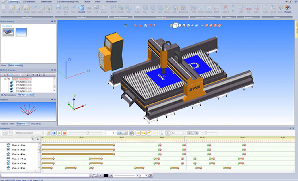 Machine Animation Software The software allows you to perform motion studies interactively and ...