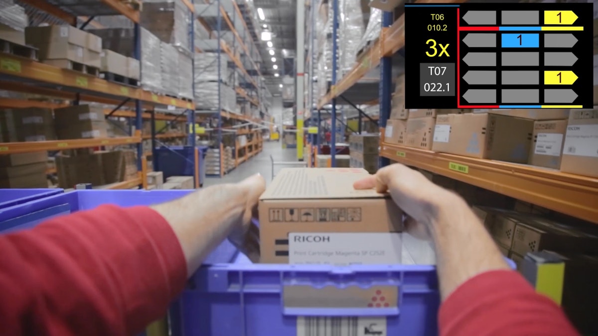 Wearables and Augmented Reality Boost Picking Process by 25 Percent