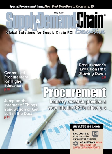 Supply & Demand Chain Executive May 2015
