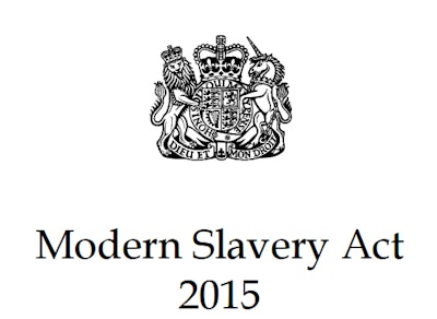 Starting this year, companies operating in the UK with global revenues over 36 million pounds ($51.1 million) will need to release an annual statement addressing what actions they took to address slavery and human trafficking.