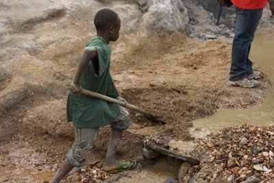 Ten percent of cobalt produced and used by the world's largest technology and mining companies relies on child labor and worker exploitation.