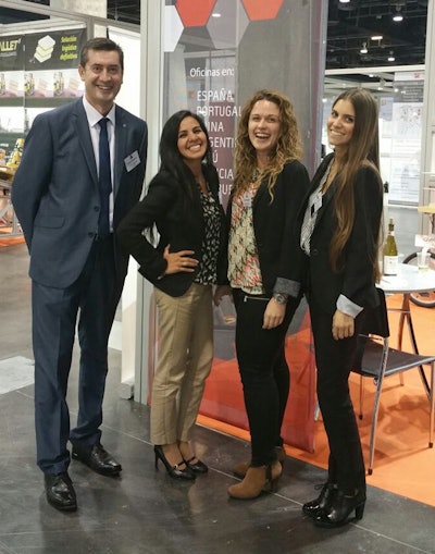 Left to right: Gabriel Beltran, managing director; Milagros Talledo, sales; Emma Beltran, operations; and Nerea Sanmiguel, operations.