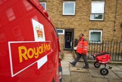 Jeff Bezos told an industry conference that Amazon now uses its own trucks for around half of its household deliveries because he claims the Royal Mail has run out of capacity.