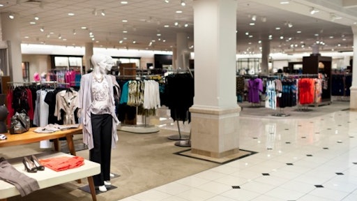 Retail sales volumes in the five weeks to July 2 dropped by 0.9 percent, their largest fall this year, and clothing stores reported the sharpest annual drop in quarterly sales in 25 years, according to official figures.
