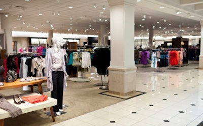Retail sales volumes in the five weeks to July 2 dropped by 0.9 percent, their largest fall this year, and clothing stores reported the sharpest annual drop in quarterly sales in 25 years, according to official figures.