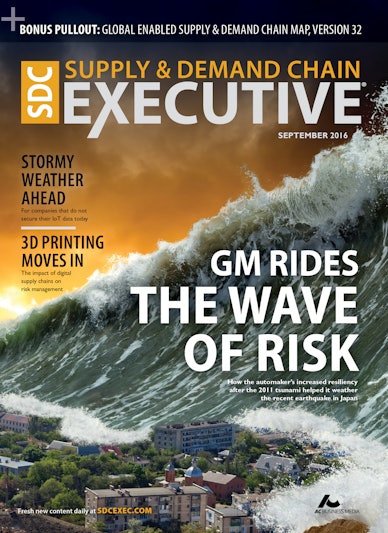 Supply & Demand Chain Executive September 2016