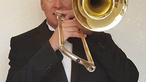 Hank Canitz learned to play trombone when he was 10 years old.