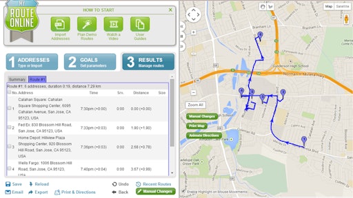 MyRouteOnline route planner 599c8ed461658