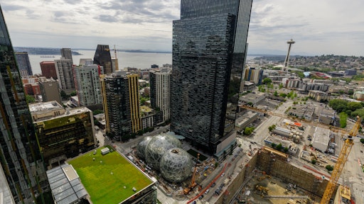 Amazon's current headquarters in Seattle.