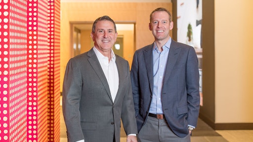 Target CEO Brian Cornell, left, and Shipt CEO and founder Bill Smith at Target headquarters
