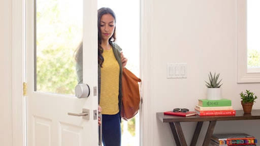 August Smart Lock Pro Lifestyle Girl 2