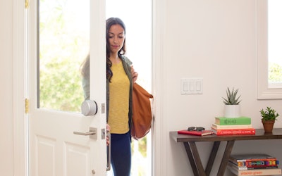 August Smart Lock Pro Lifestyle Girl 2