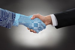 Artificial Intelligence In Procurement Handshake Business Deal