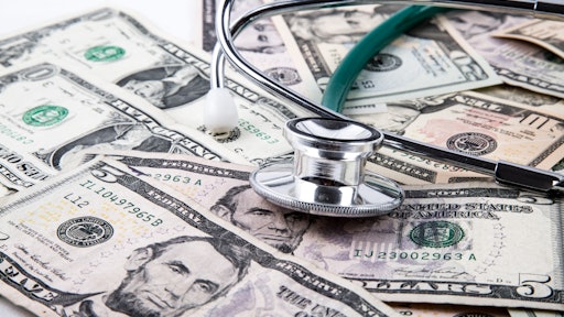 Stethoscope On Money