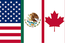 Flag Of The North American Free Trade Agreement (standard Version) svg