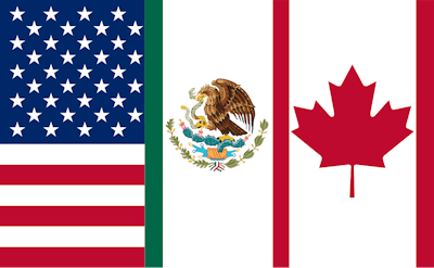 Flag Of The North American Free Trade Agreement (standard Version) svg
