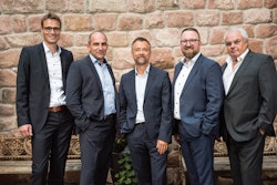From left: Thomas Einsiedler, chief product officer at Transporeon; Martin Mack, managing partner and CTO at Transporeon; Björn Klippel, managing partner/CEO and founder of TIM Consult; Oliver Kahrs, director strategic initiatives at Transporeon and additional general manager of TIM Consult; and Frieder Töpfer, partner of TIM Consult.