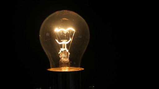 Light Bulb In Grandfather's Lamp