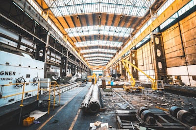 Building Contemporary Factory 1468390