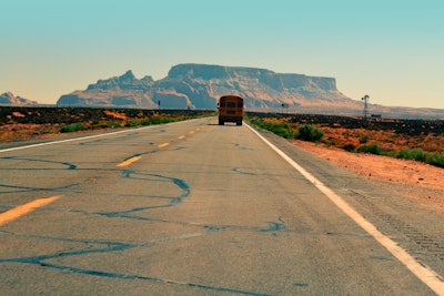 Asphalt Desert Road 6986
