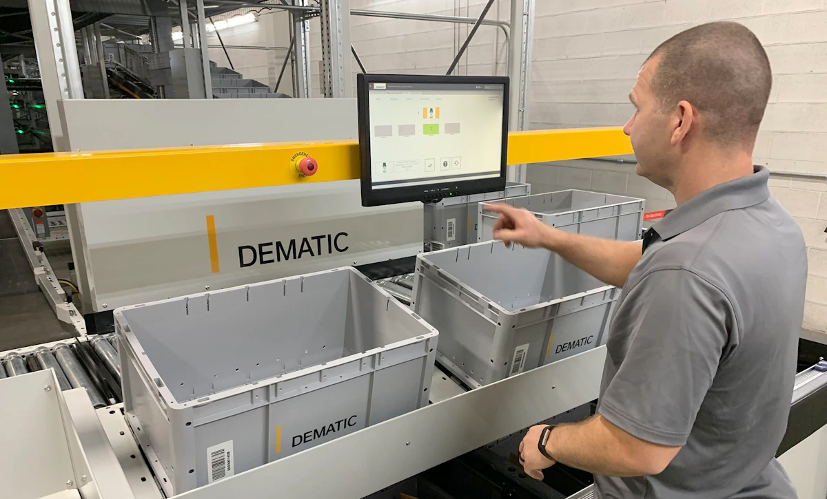 Catching Device Dematic Dematic expands micro-fulfillment application for retail | Supply ...