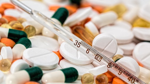 Thermometer On Medical Pills 139398