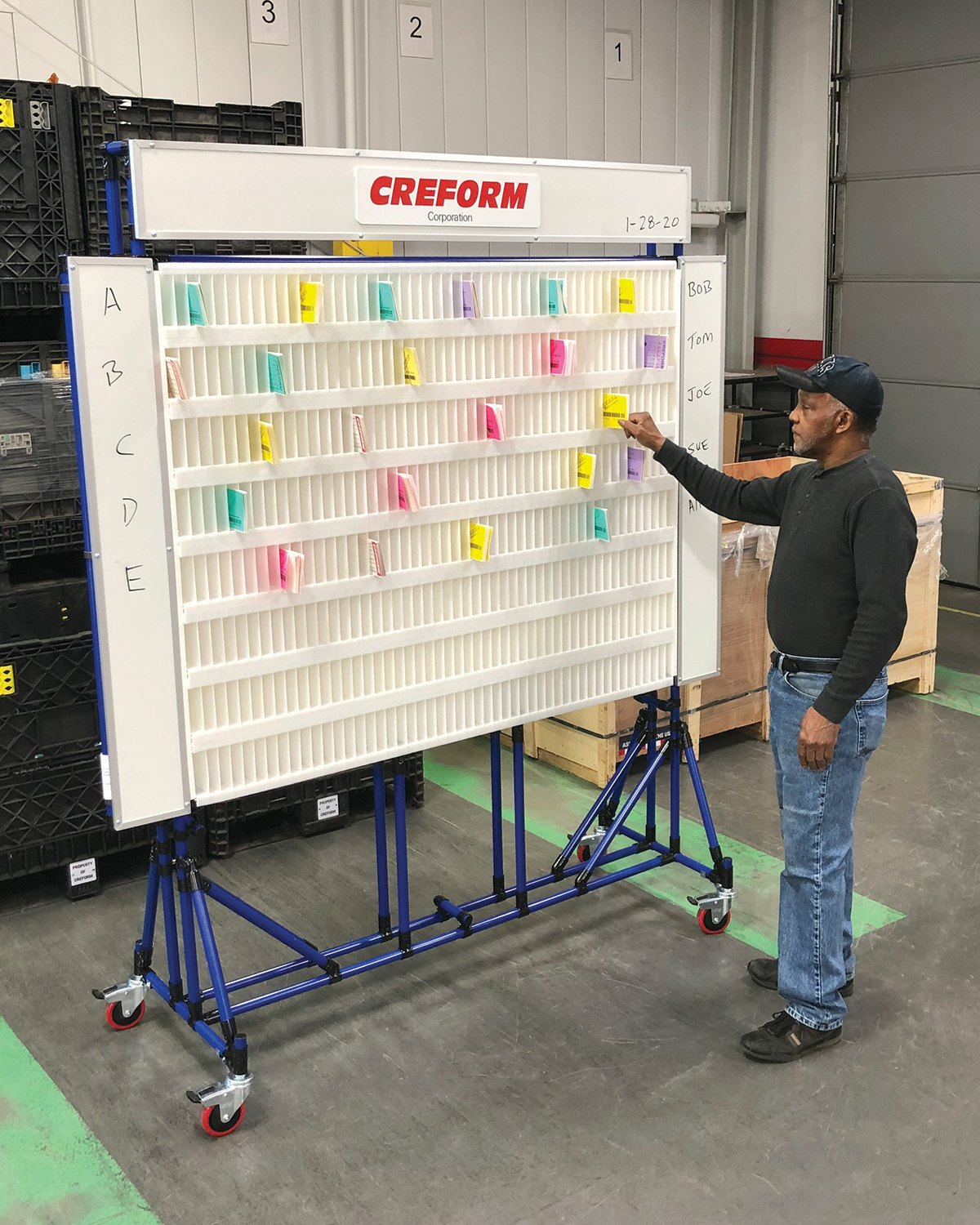 Creform Corporation Develops New Scheduling System for Lean Production