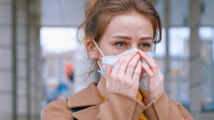 2woman Wearing Face Mask 3902885