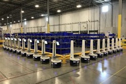 Locus' fleet of autonomous robots