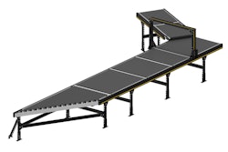 Interroll's new High-Performance Crossbelt Sorter