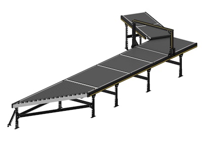 Interroll's new High-Performance Crossbelt Sorter